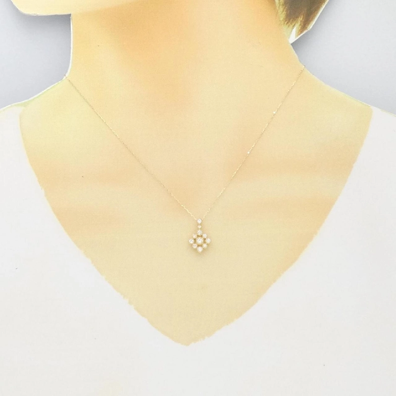 Dây chuyền kim cương K18YG 0.30CT - Hàng hiệu Chính hãng 861551