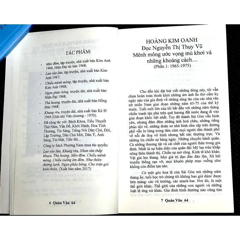 QUÁN VĂN - Chuyên đề nhà văn NGUYỄN THỊ THỤY VŨ 1006977