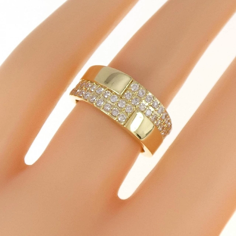 Nhẫn kim cương K18YG 0.50CT 671262