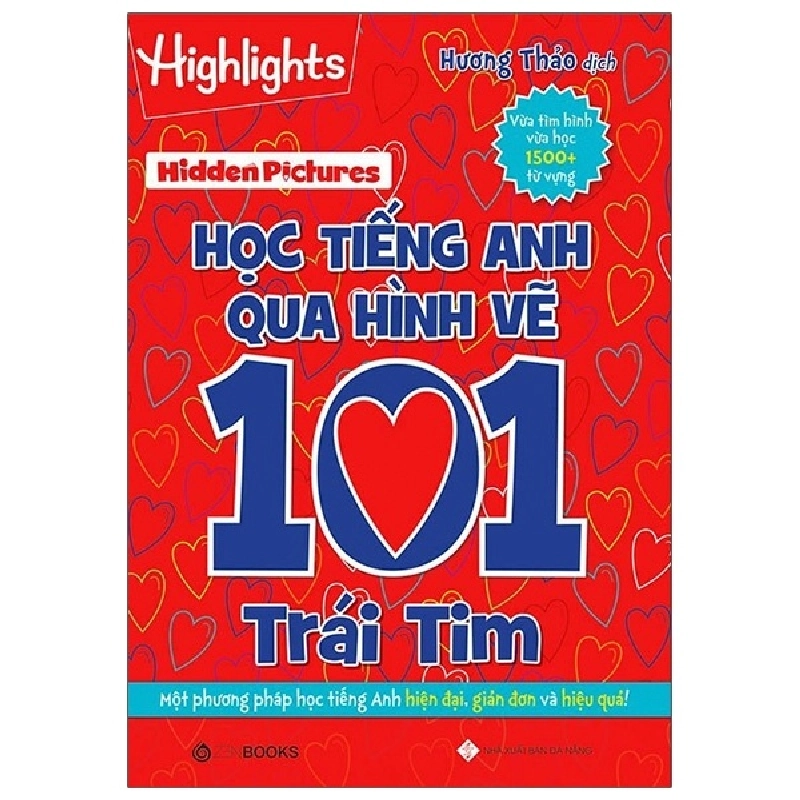 Hidden Pictures – Học tiếng Anh qua hình vẽ 101 trái tim - Hương Thảo dịch (2021) New 100% HCM.PO Oreka-Blogmeo 32001