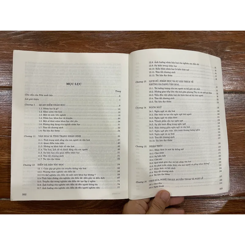 Nhân Học Một quan điểm về trình trạng nhân sinh (B) 561015