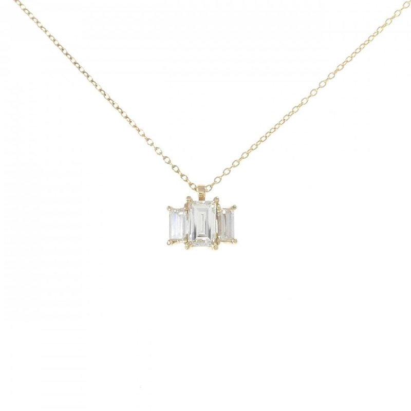 K18YG Dây chuyền kim cương 0.73CT - Hàng hiệu Authentic 861242