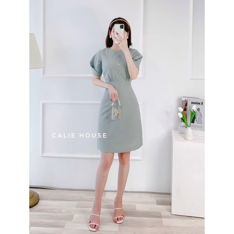 Váy Calie House thanh lịch nhẹ nhàng sz S 466486