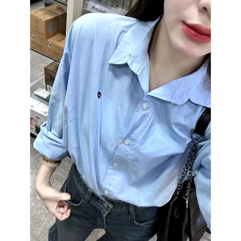 Áo sơ mi vải thô hàn quốc 485581
