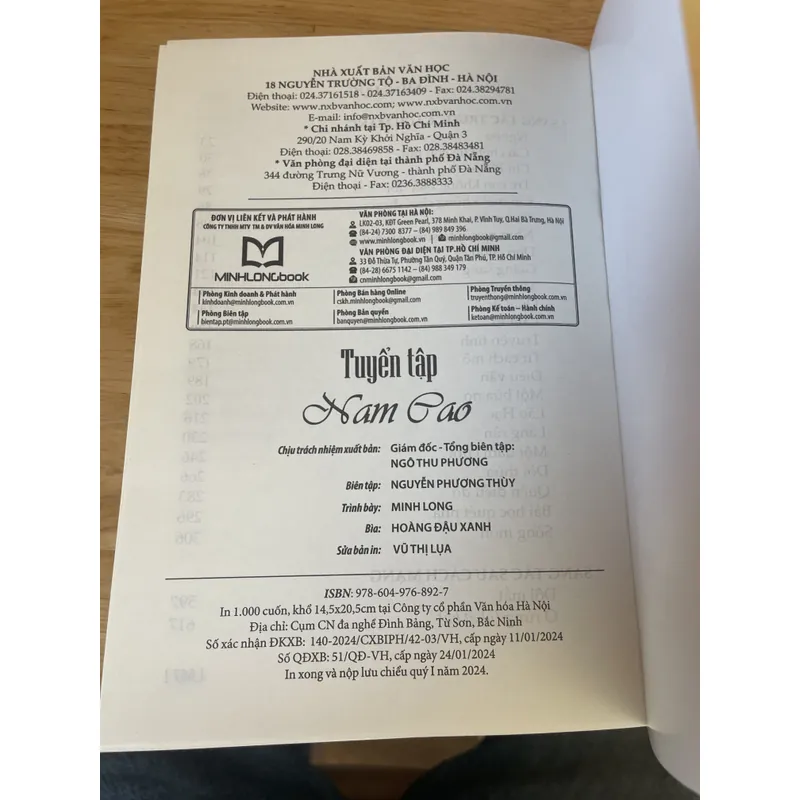 Tuyển tập truyện ngắn Nam Cao 706704