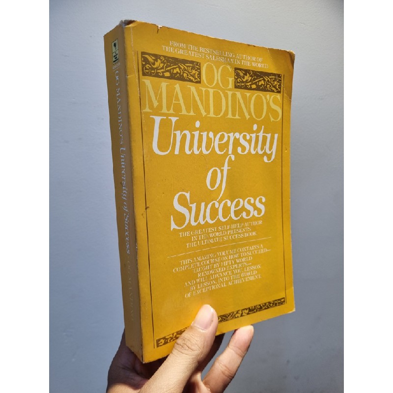 UNIVERSITY OF SUCCESS - Og Mandino 196463