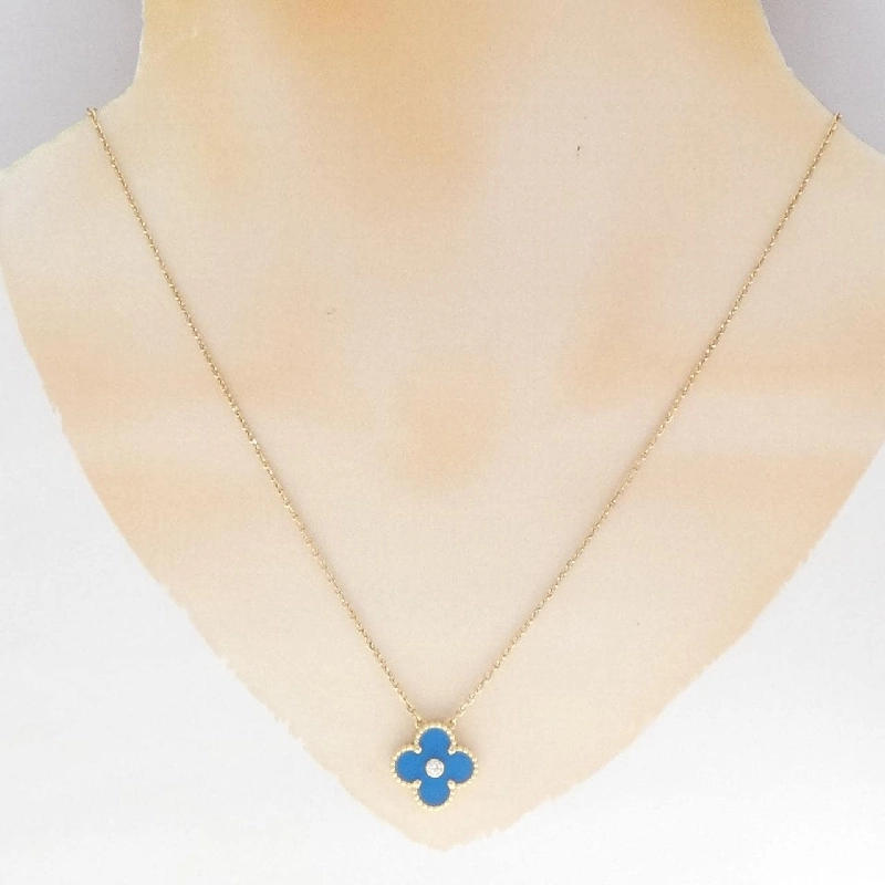 Vòng cổ Van Cleef & Arpels Vintage Alhambra - Hàng hiệu Authentic 844139