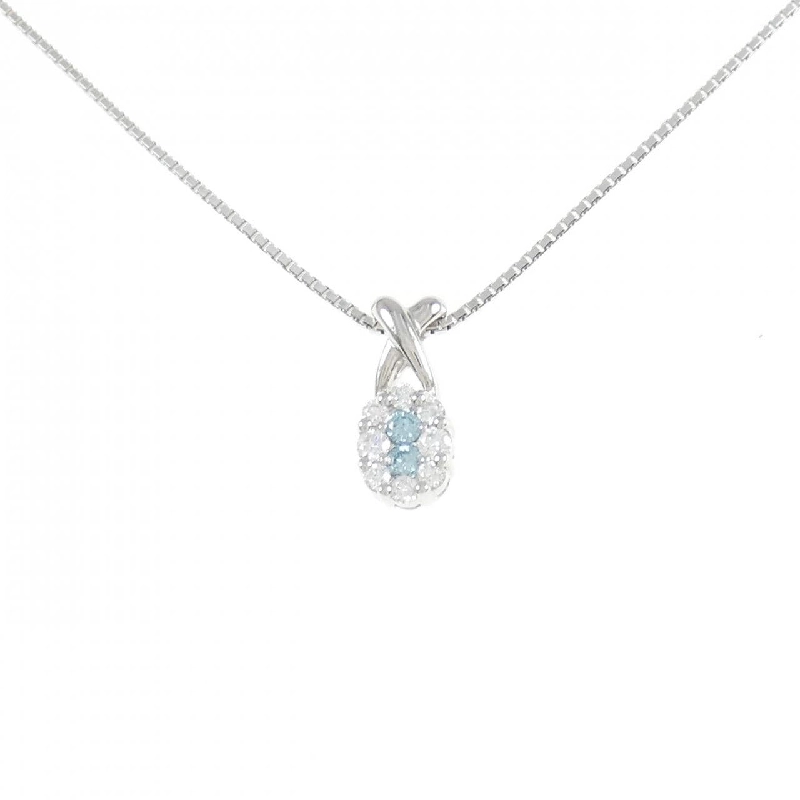 K18WG Dây chuyền kim cương 0.11CT - Hàng hiệu Chính hãng 851120