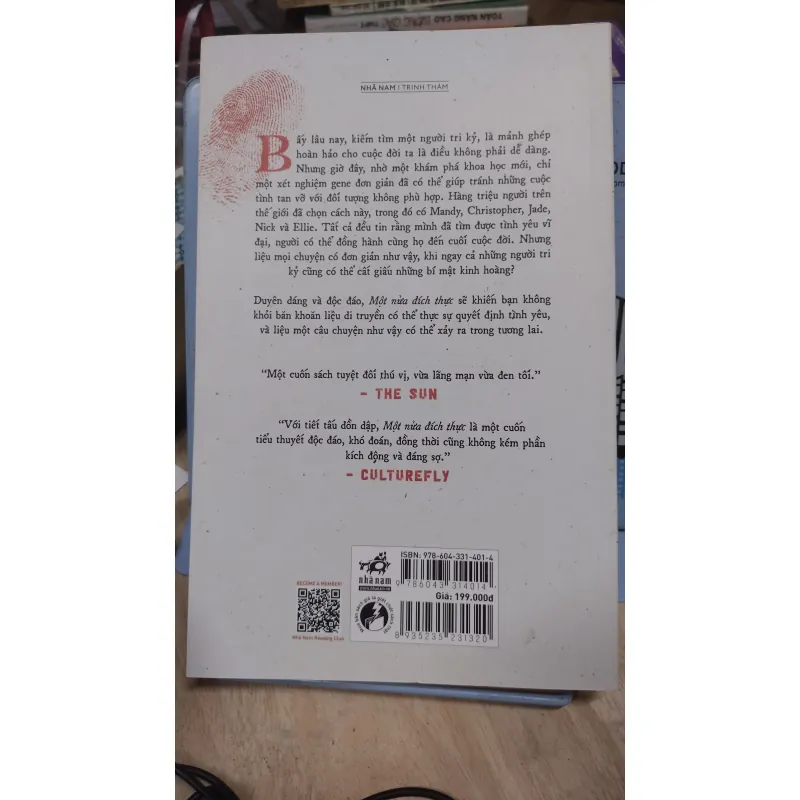 Sách -  Một nửa đích thực - TG John Marrs 1032001