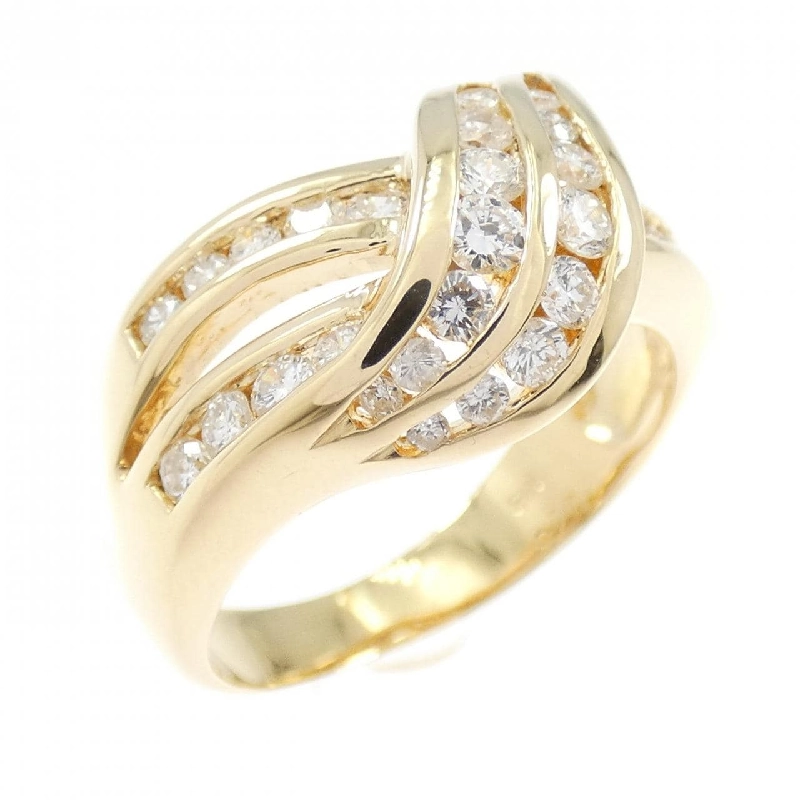 Nhẫn kim cương K18YG 0.75CT - Hàng hiệu Authentic 846731