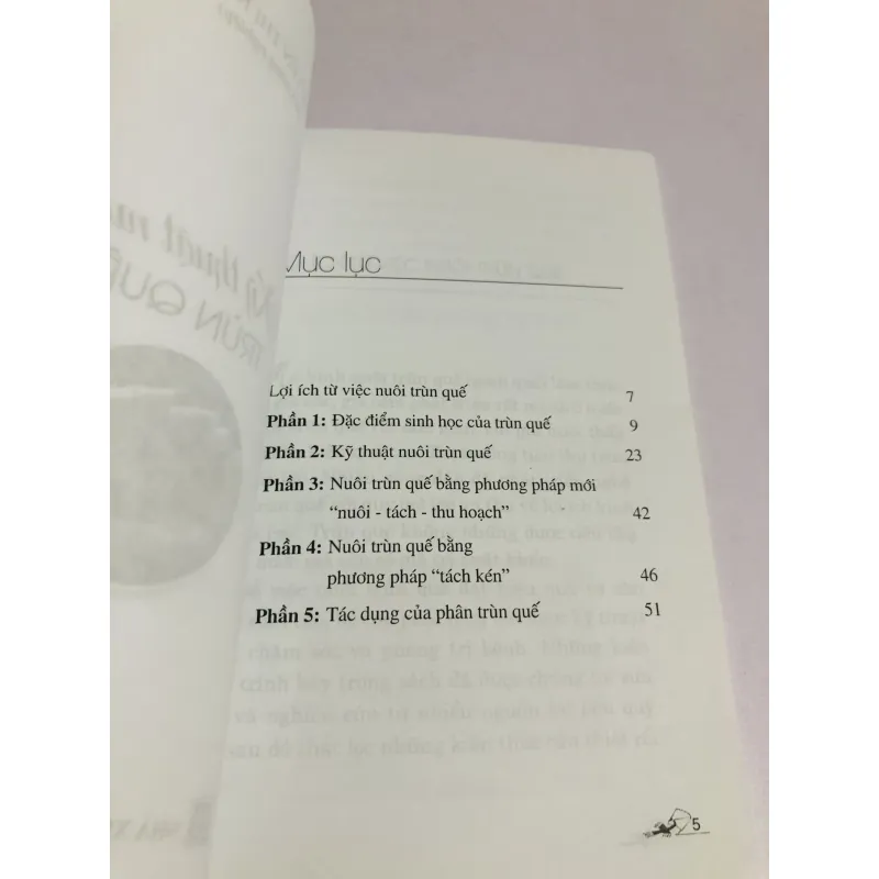 KỸ THUẬT NUÔI TRÙNG QUẾ 749080