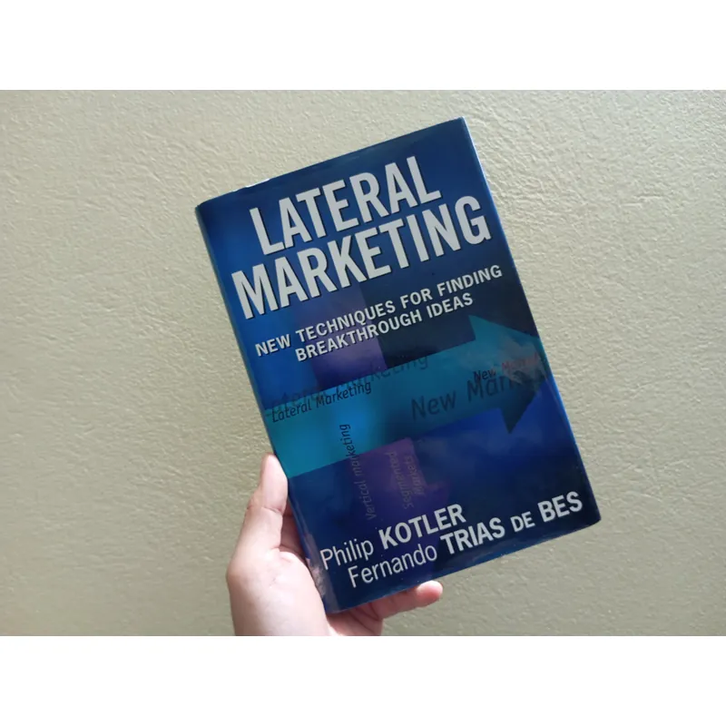 Lateral marketing, sách ngoại văn tiếng Anh english book  735972