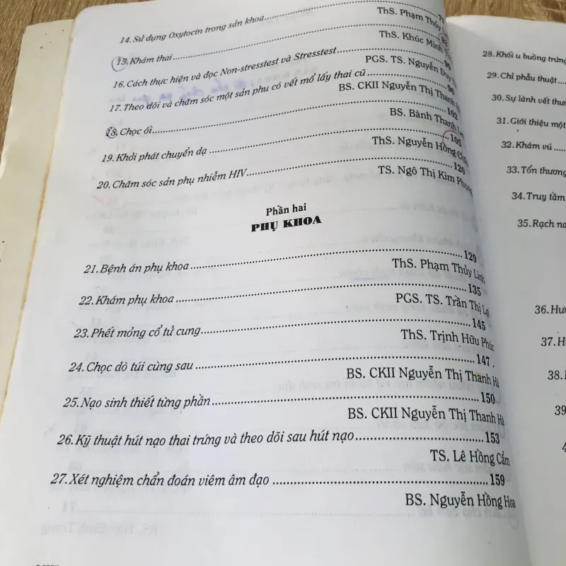 THỰC HÀNH SẢN PHỤ KHOA  975780