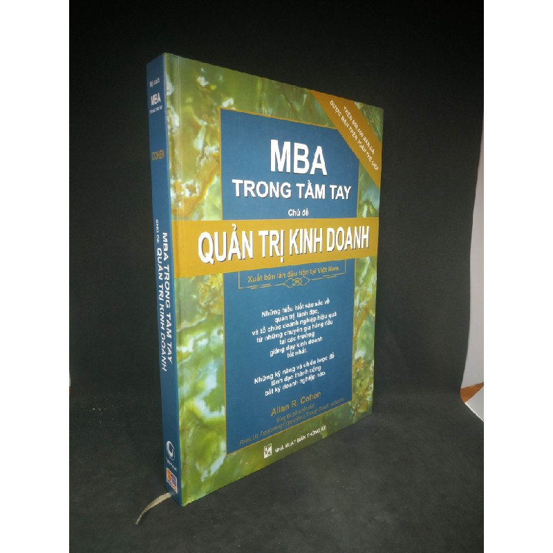 MBA trong tầm tay chủ đề quản trị kinh doanh ( bìa cứng ) mới 90% HCM2402 38685