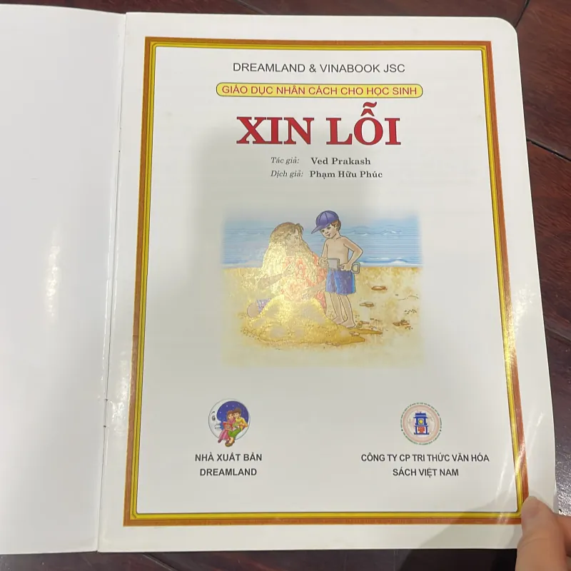 Giáo dục nhân cách cho học sinh : XIN LỖI - in cán bóng - trọn bộ có 29 quyển 1026634