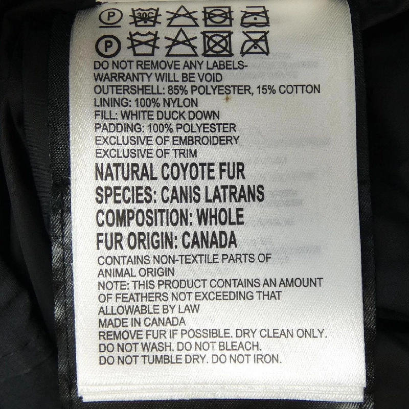 【Khuyến mãi】Áo khoác lông vũ Canada Goose 638922