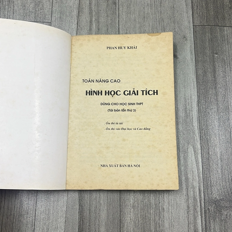 Toán nâng cao hình học giải tích. 2b2 527670