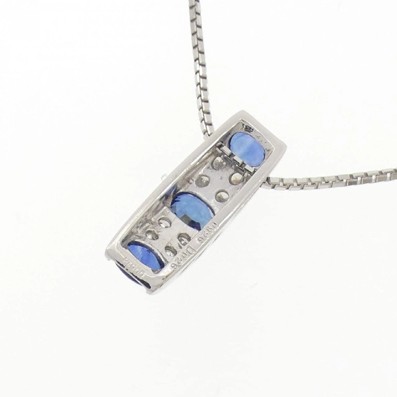 Dây chuyền Sapphire PT900/PT850 0.926CT - Hàng hiệu Chính hãng 859386