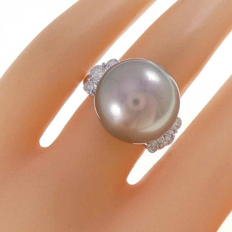 Nhẫn ngọc trai đen PT900 14.3mm - Hàng hiệu Chính hãng 849743