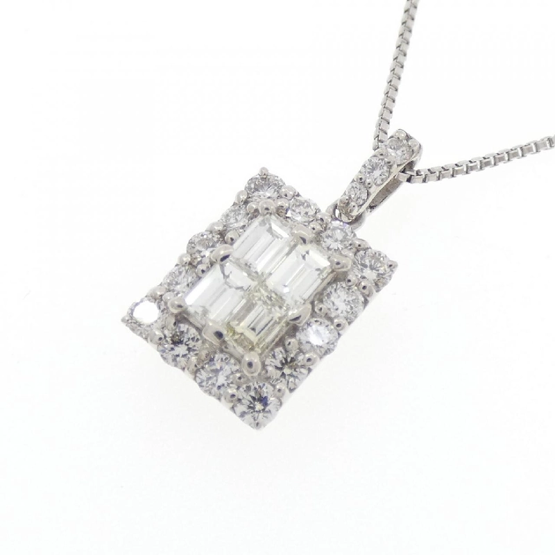 Dây chuyền kim cương PT900/PT850 0.50CT - Hàng hiệu Chính hãng 860372