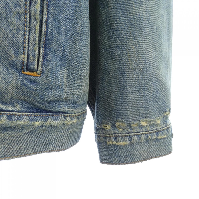 Balenciaga BALENCIAGA 721709 TNW60 Áo khoác denim - Hàng hiệu chính hãng 894017