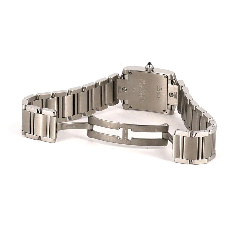 Cartier Tank Française SM W51008Q3 SS Quartz - Hàng hiệu Chính hãng 876407