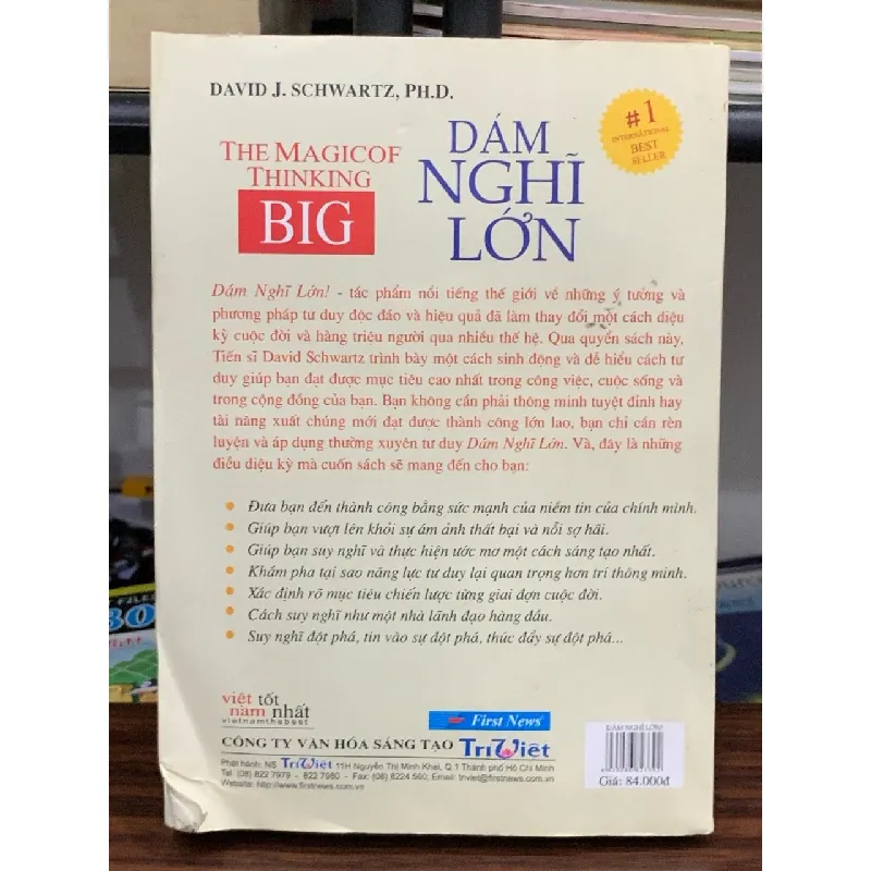 Dám nghĩ lớn!- David J. Schwartz Ph.D 600849