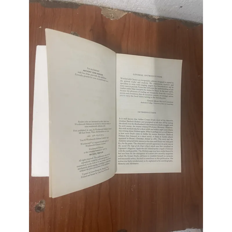 THE CASEBOOK OF SHERLOCK HOLMES and HIS LAST BROWN- SIR ARTHUR CONAN DOYLE 598736