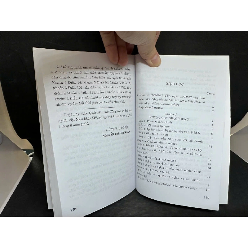 [Phiên Chợ Sách Cũ] Luật Doanh Nghiệp, 2020 - H1108 SBM 544593