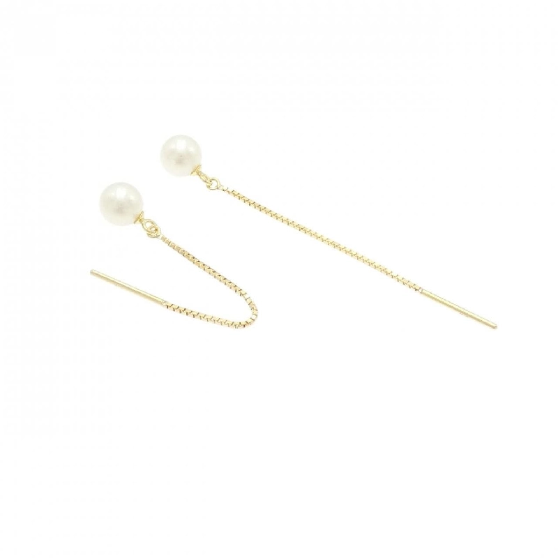 Bông tai Akoya Pearl 5.5mm - Hàng hiệu Chính hãng K18YG 867223