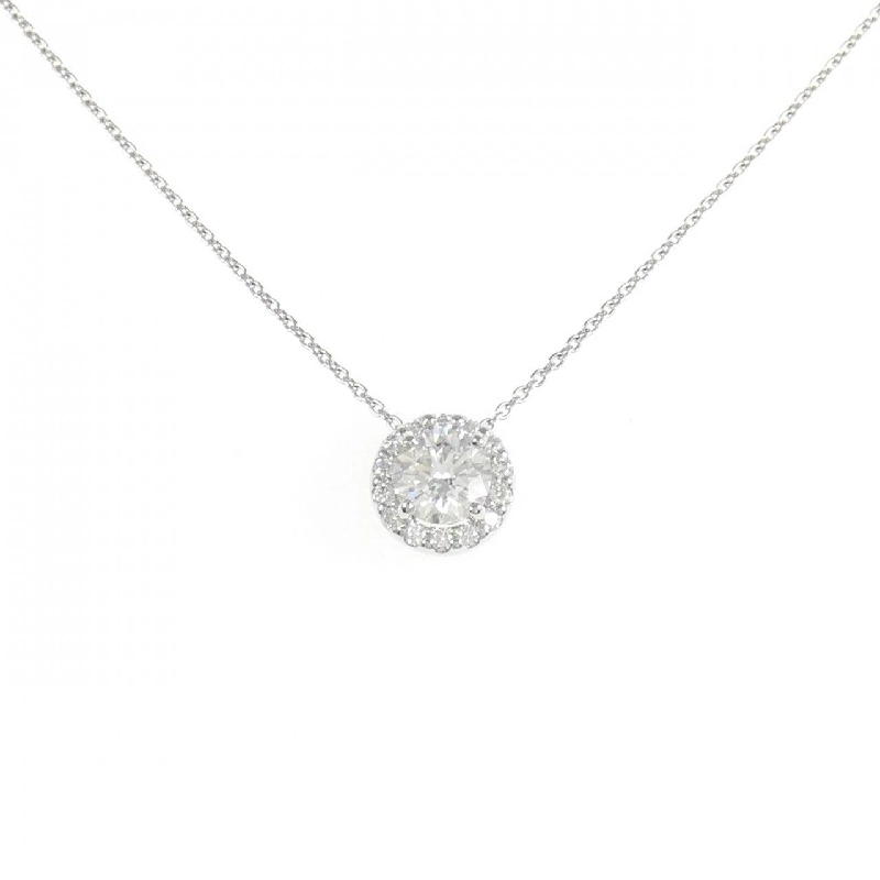 Dây chuyền kim cương PT900/PT850 0.558CT E SI2 EXT H&C - Hàng hiệu Chính hãng 875448