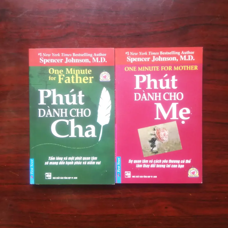 [Sách Sống Đẹp] Phút Dành Cho Cha + Phút Giành Cho Mẹ (Spencer Johnson) Hạt Giống Tâm Hồn 1006141