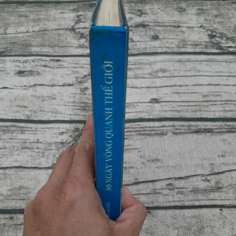 80 ngày vòng quanh thế giới. Jules Verne. Bìa cứng in năm 2004 712119