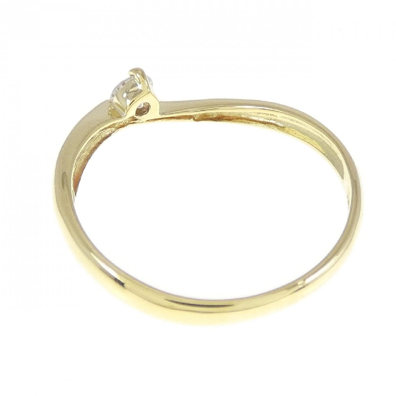Nhẫn kim cương K18YG 0.11CT 673513