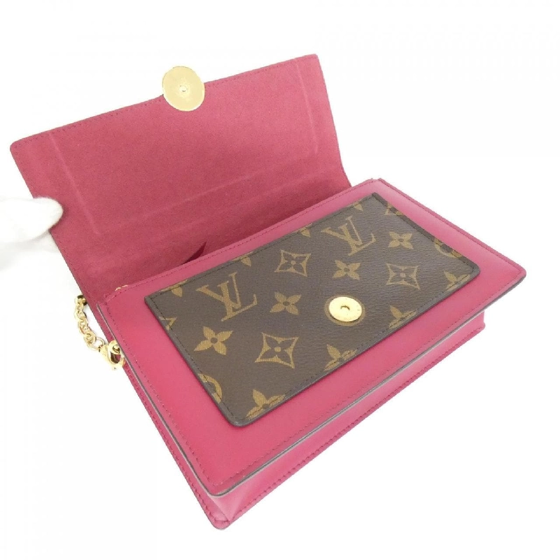 Louis Vuitton Monogram Porte-Feuille Fleur Chain M69578 Ví cầm tay - Hàng hiệu Chính hãng 806089
