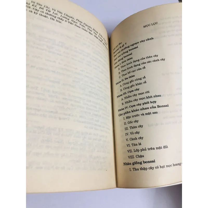 BONSAI - 172 trang, nxb: 1993  703011