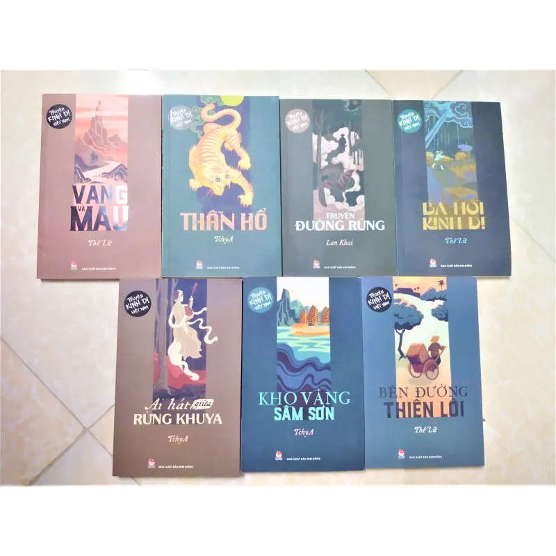 Sách: Bộ truyện kinh dị Việt Nam (7 cuốn) - Nhiều tác giả 775841