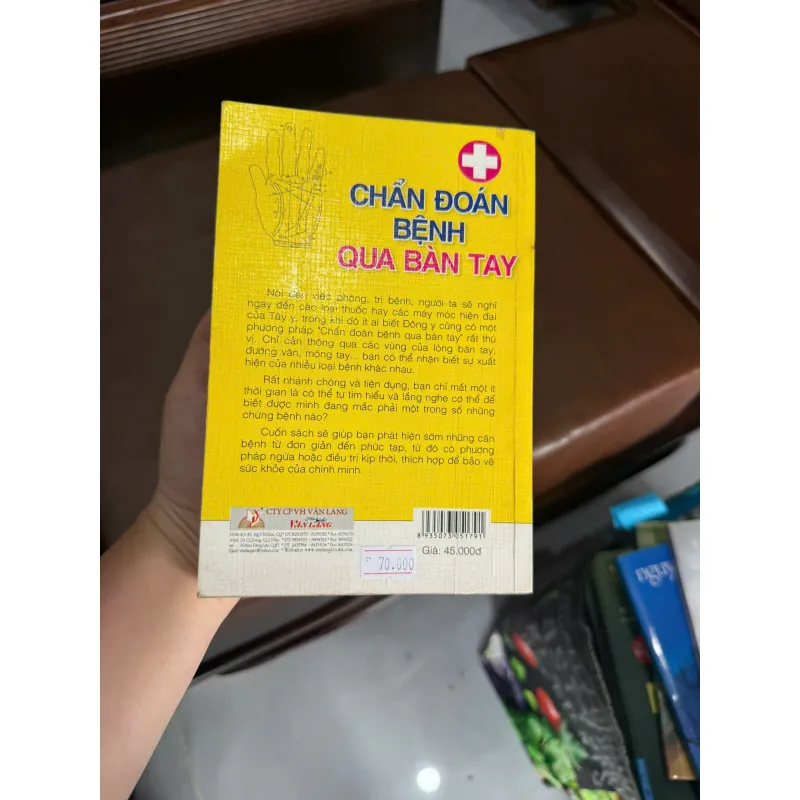 Chẩn Đoán Bệnh Qua Bàn Tay – Tri Thức Việt biên soạn- K5 1044367