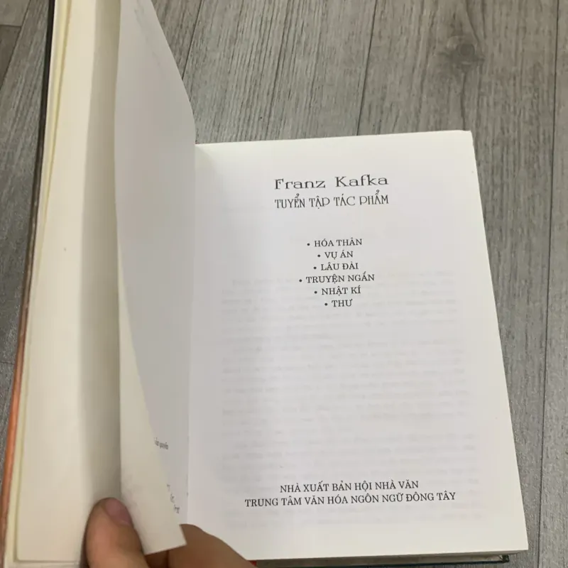 Franz kafka tuyển tập tác phẩm. 5b5 1009433