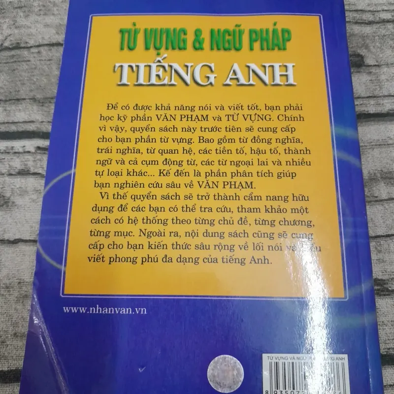 Rèn luyện trí nhớ- Từ vựng và Ngữ pháp tiếng Anh. Tác giả George Davidson & George Stern 714820