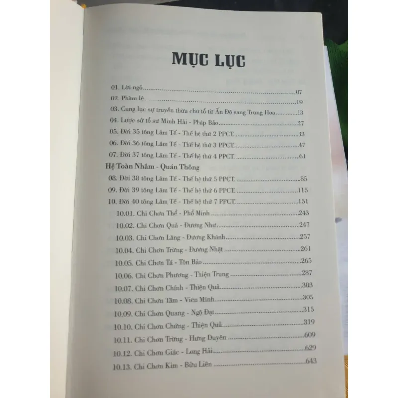 Phổ Hệ Truyền Thừa Thiền Phái Lâm Tế Chúc Thánh Quảng Nam Đà Nẵng 796727