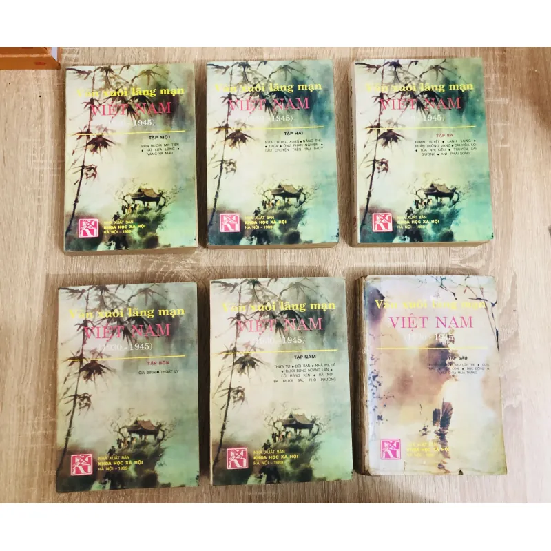 6 tập – Văn xuôi lãng mạn Việt Nam (1930–1945) 925795
