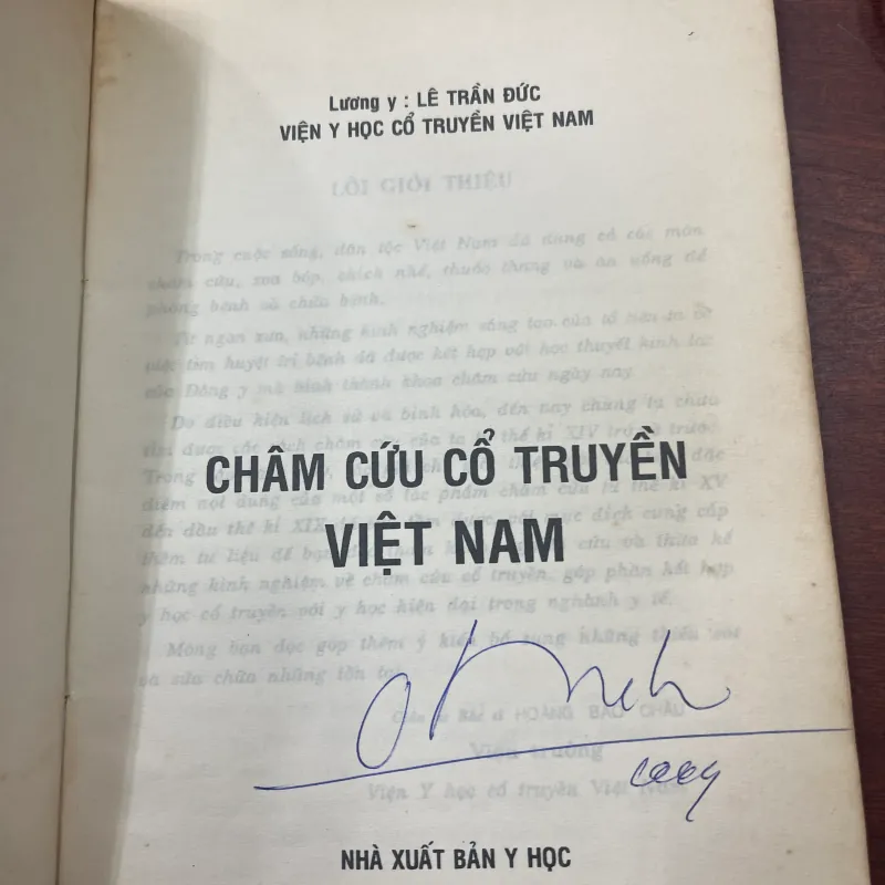 CHÂM CỨU CỔ TRUYỀN VIỆT NAM - LÊ TRẦN ĐỨC  997546
