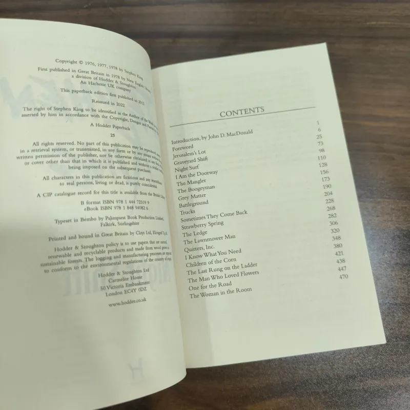 Night Shift - Stephen King - NEW 1000036