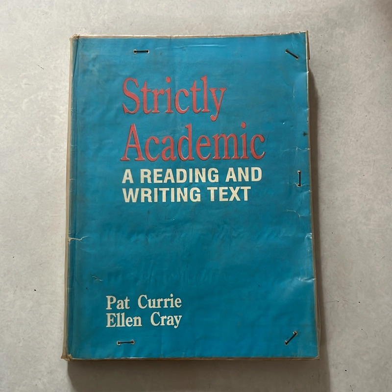 Strictly Academic — Pat Currie — 1987s 499439