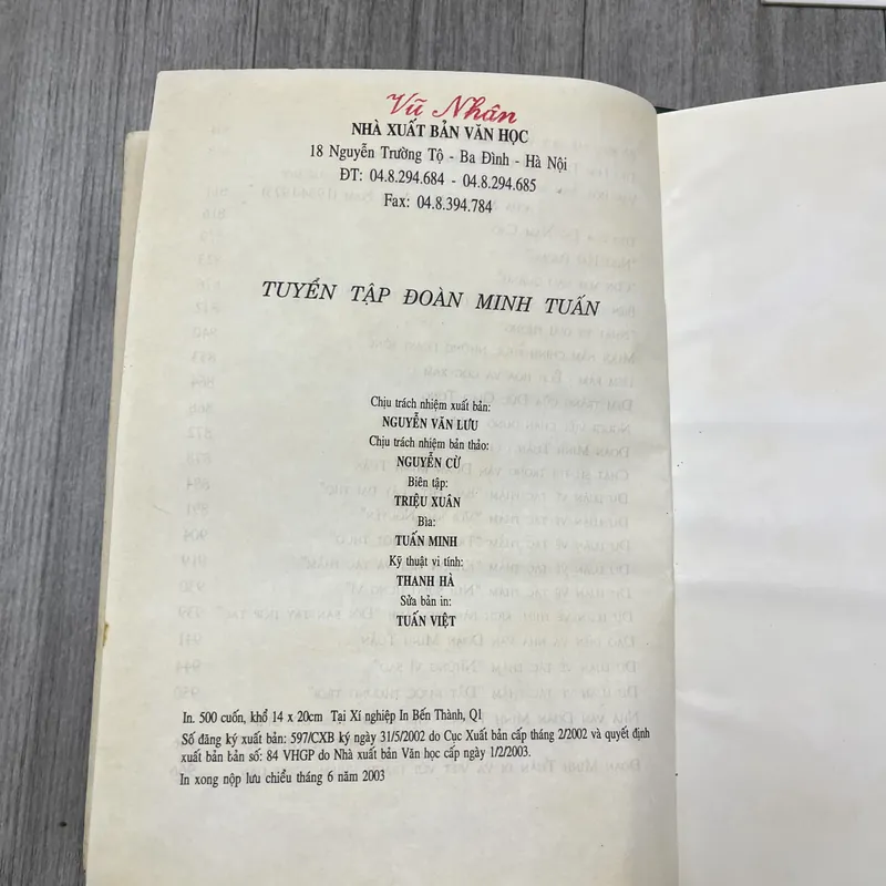 Tuyển tập Đoàn Minh Tuấn. 6b4 737180