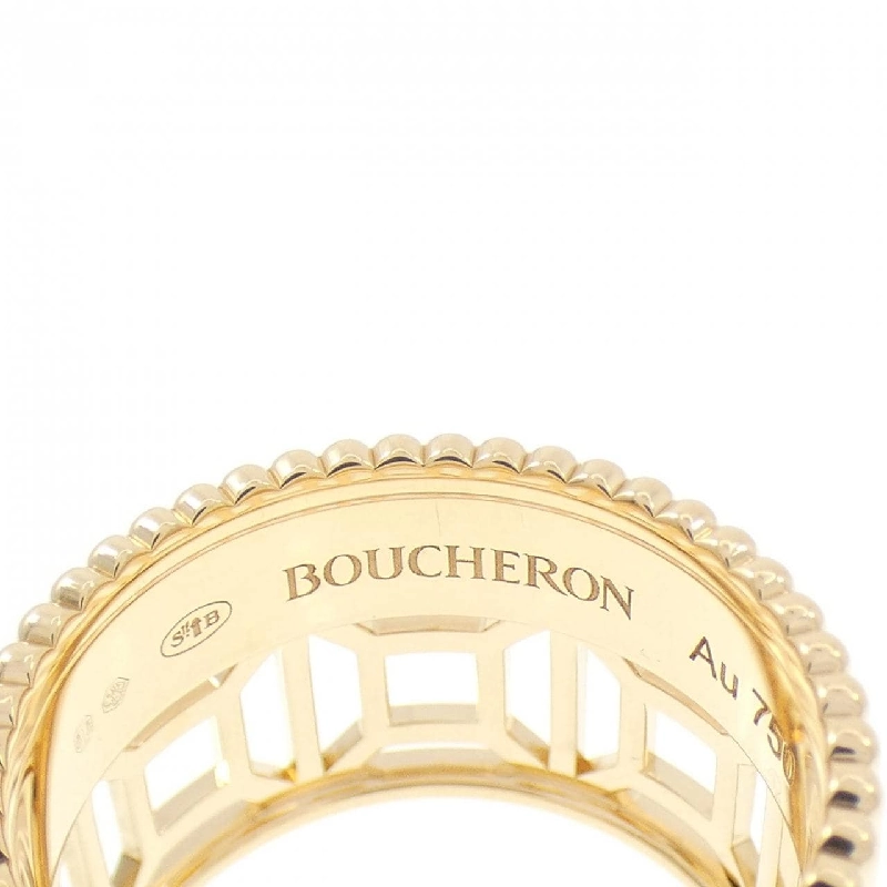 Boucheron Quatre Radiant Openwork Ring - Hàng hiệu Authentic 835260