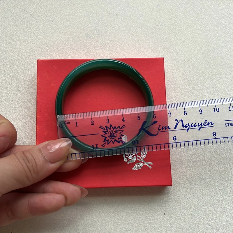 [2hand] Vòng tay mã não màu xanh - hàng đã qua sử dụng  478294