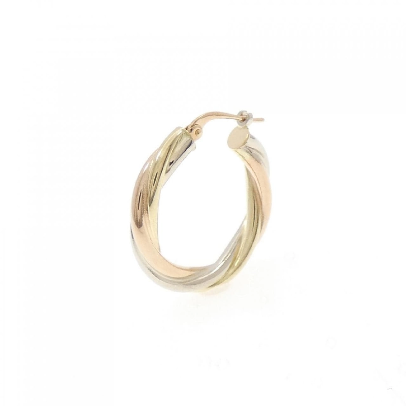 K18 Ba màu Bông tai một bên - Hàng hiệu Chính hãng 869364