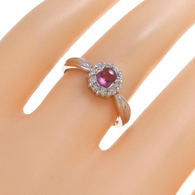 Nhẫn Garnet PT900 - Hàng hiệu Chính hãng 854676